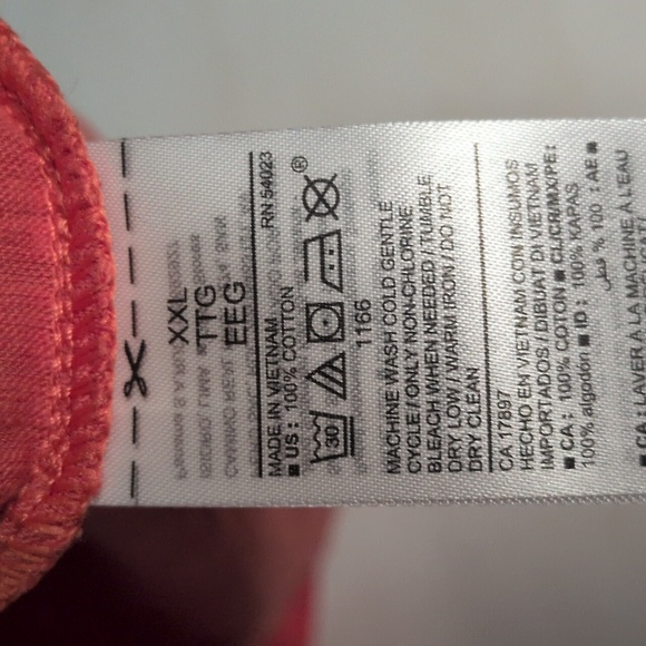 Bundle of Old Navy 100% Cotton T-Shirt Dress Leopard Print and Coral, XXL - Picture 6 of 9